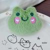 Cute Cartoon Plush Brooches: Frog, Panda, Cat Head Doll Pendants - Small Gift Accessories