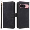 For Google Pixel 9 Pro/Pixel 9 Leather Case RFID Blocking Wallet Phone Cover with Wrist Strap