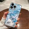 Sea Water  Ocean Turtle Clear Hard Phone Case For iPhone 17 16 15 14 13 12 11 Mini Pro Max Plus Transparent Cover