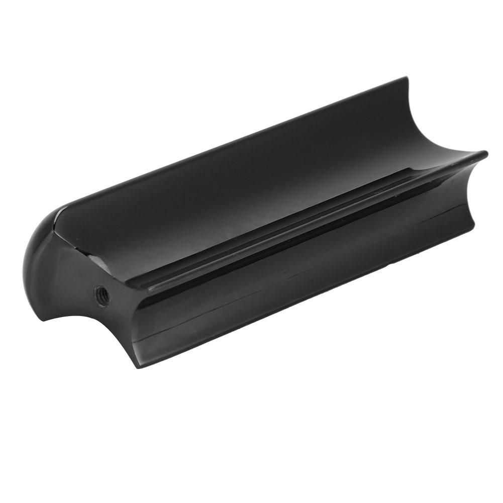 Hawaiian Metal Pearse Guitar Slide Tone Bar for Stringed Instruments(Black)