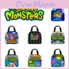 My Singing Monsters Lunchtasche für Kinder mit isoliertem Stoff und Kühlakku