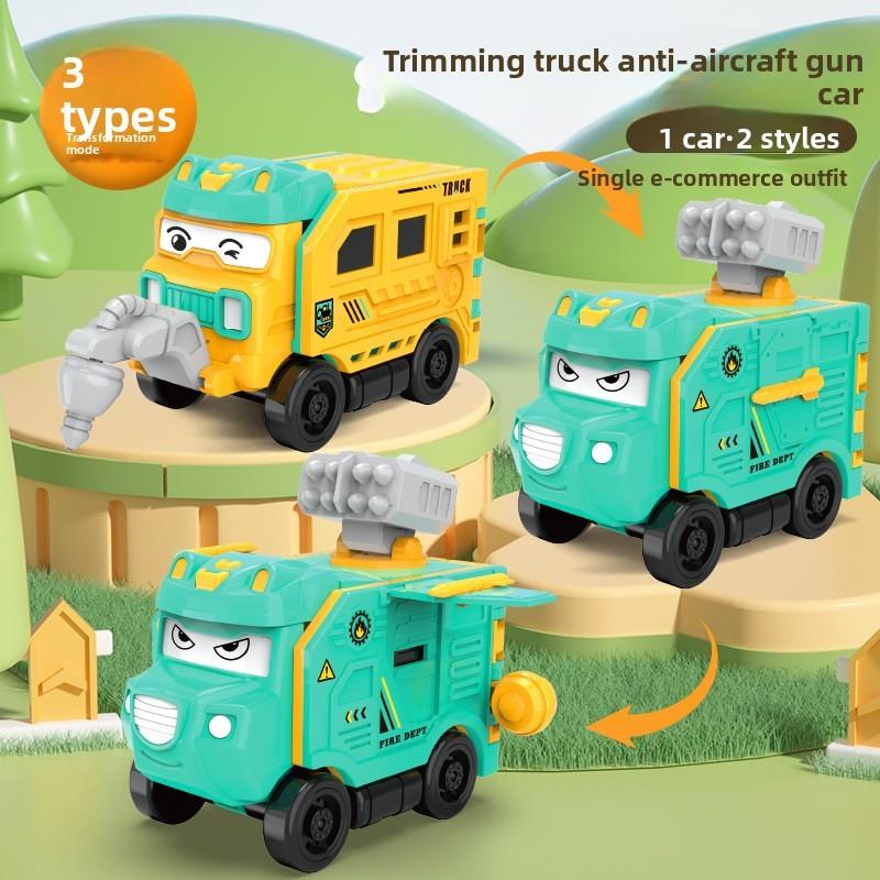 Engineering Vehicle Toy With Reversal And Inertia For Kids Playing And Development