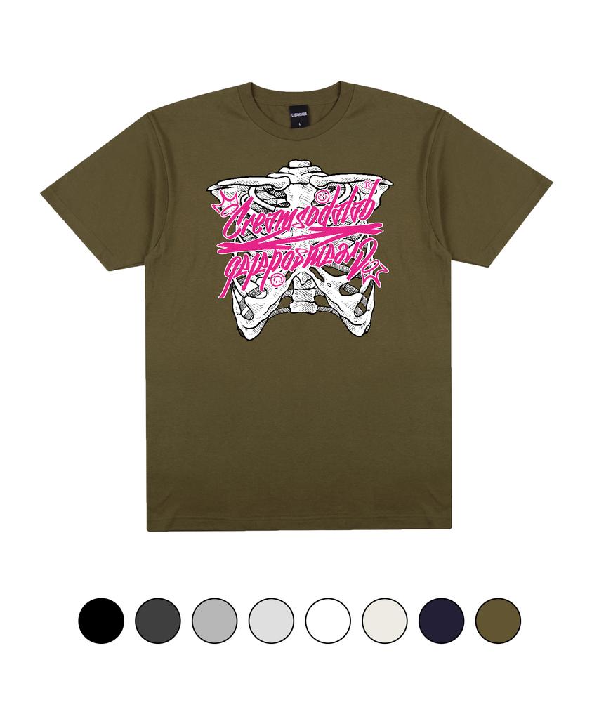 CREAM SODA LAB Crsdel Born To Short Sleeve T-Shirt (Type B)