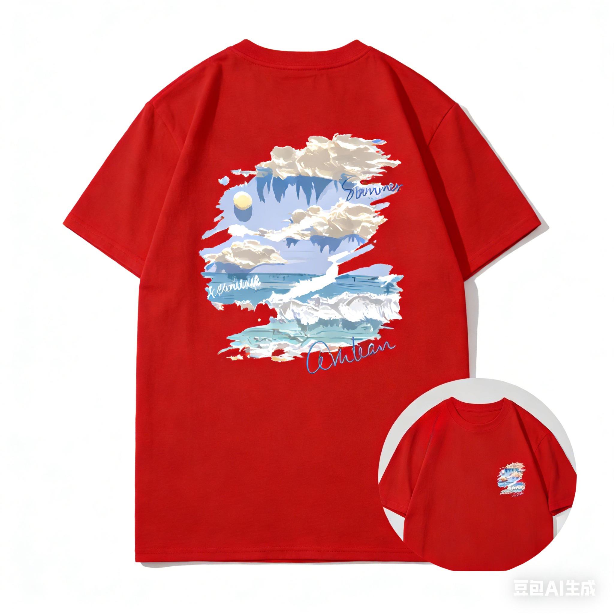 

2026 New Trend Oil Painting Graffiti ShortSleeved TShirt Unisexs and Womens HighQuality Casual Pure Summer Cotton Tshirt 4XL