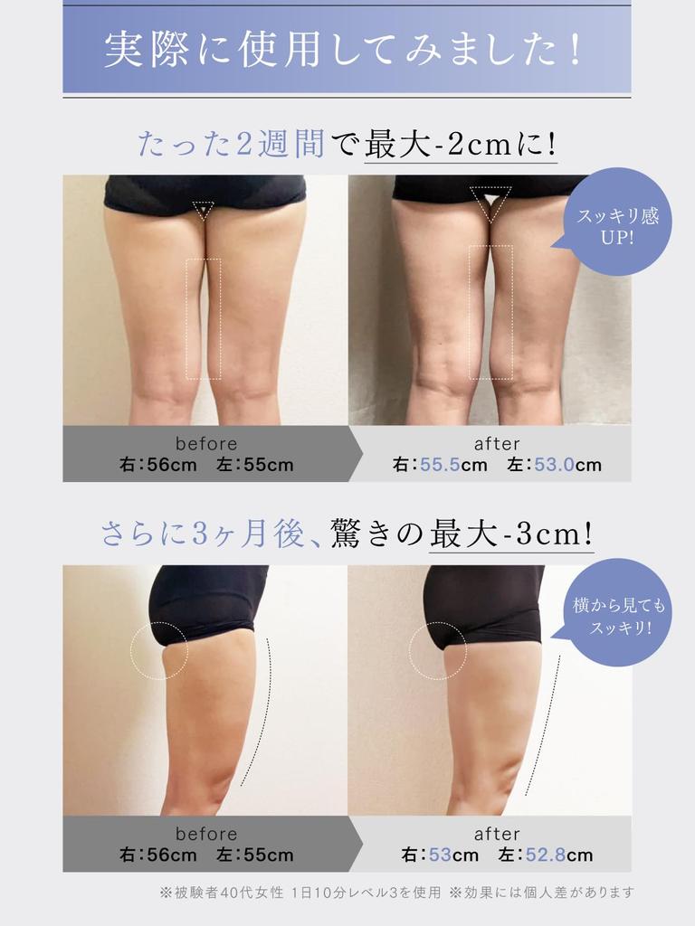 MYTREX Aqua Leg Trainer MT-ALT24 Black (Thigh EMS Trainer)