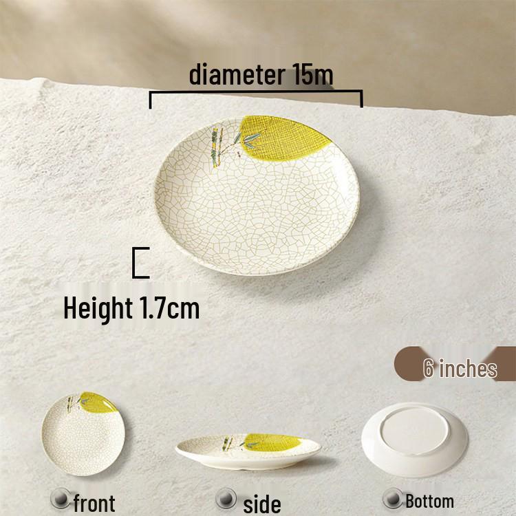 Melamine Rectangular Porcelain-Style Plate for Hot Pot & Side Dishes