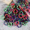 50/100PCS Hair Bands For Kids Baby Girls 3cm High Elastic Mixed Colors Headband Scrunchies Headwear Hair Accessories Gift Holder