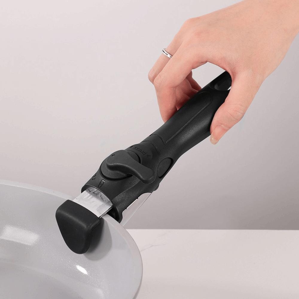 Knob-style Buckle Frying Pan Handle Anti-Scalding Pot Hand Grip Pot Replacement Clip Handle  Bowl