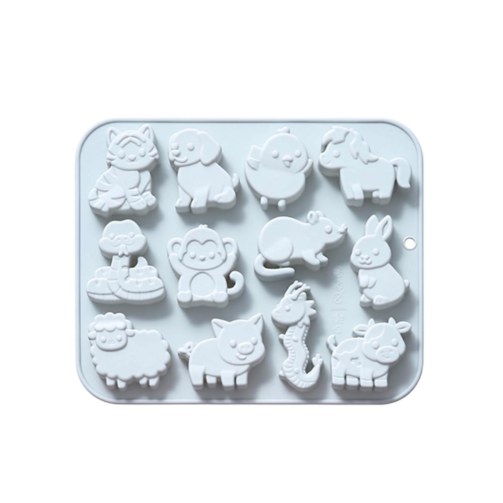 

Silicone Molds Mold Chocolate Candy Sugar Baking Mold For Cake Cupcake Dessert Candle Decoration Suitable For Making One Size синій