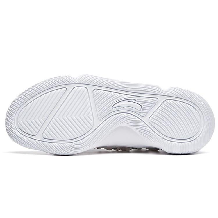 Anta Light Cavalry 5 Mesh, Textile Cushioning Breathable Lightweight Low top Basketball Shoes Men's Jade White 112021608-11