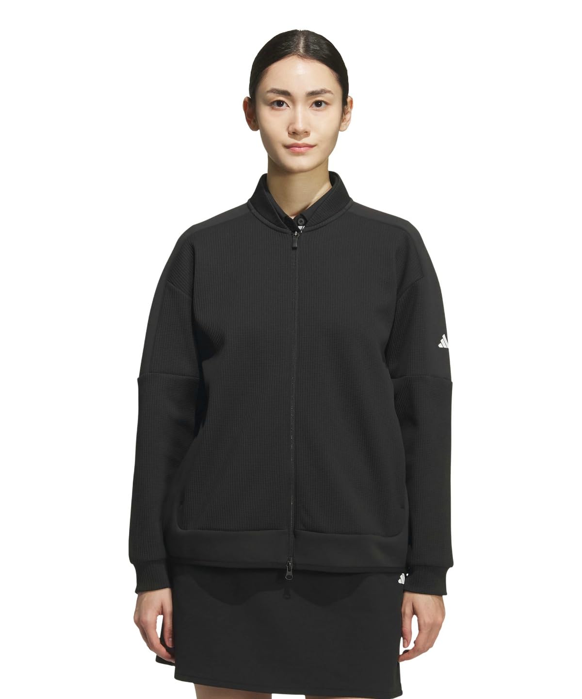 

Adidas Golf COLD Fabric Mix Black .RDY Full-Zip Jacket, Women s, чёрный