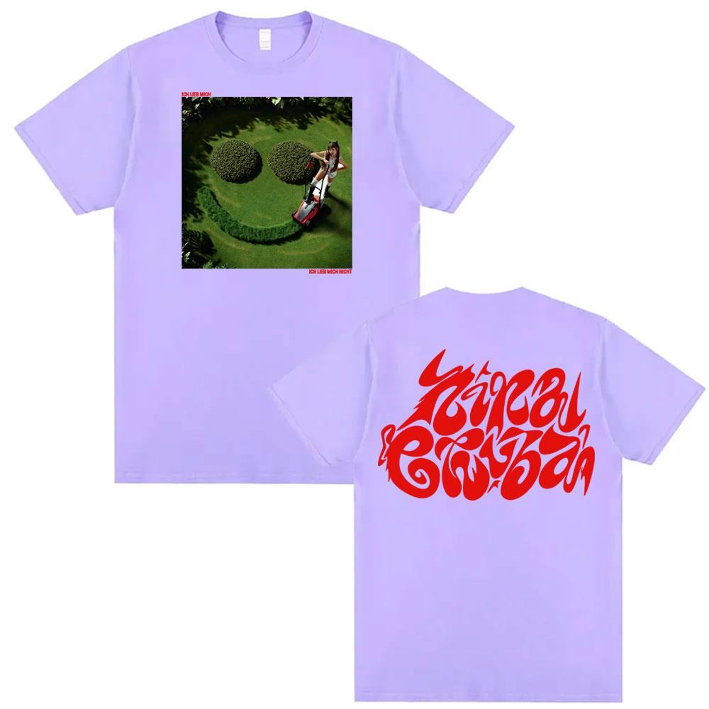 Singer Nina Chuba Album Tour Graphic T Shirt Men Women Hip Hop High Street Short Sleeve T-shirts Casual 100% Cotton T-shirt Tops