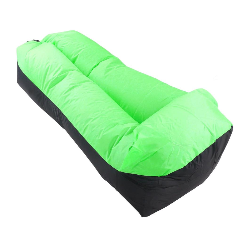 Inflatable Couch 6.1ft Long 2.3ft Wide Oxford Fabric Easy Inflation Inflatable Lounger for Camping