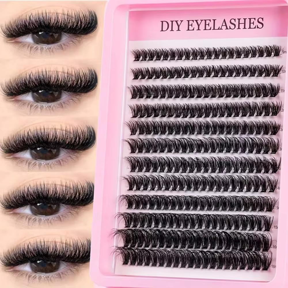 Enlarge Eyes False Eyelashes 30D 40D 50D 60D 80D Individual Lashes Daily Beauty Routine
