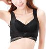 Model Featured In Night High Front Can Be Used 24 Hours a Day by Bust [Charmake Body] Anan, Bra, Non-wired, Underarm, Hook, [Supervised Salon] (Black,