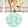Cat Pet Silicone Slow Food Mat with Suction Cup Cat Pet Dog Feeder Lick Pad for Home Shop Light