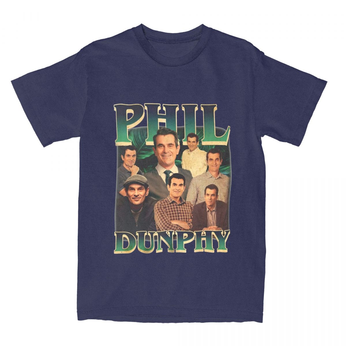 

Casual Phil Dunphy Modern Family T Shirt Mens Crewneck Short Sleeve Top Tee Comedy Cotton Summer Tops Shirts 4XL
