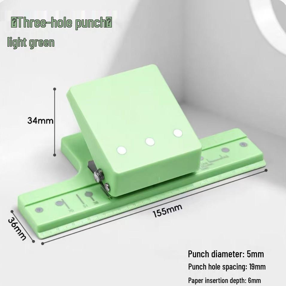 

Multi-Hole Loose-Leaf Binder Refill: 3, 6, 5mm Holes, A5/B5/A6/A7 Sizes