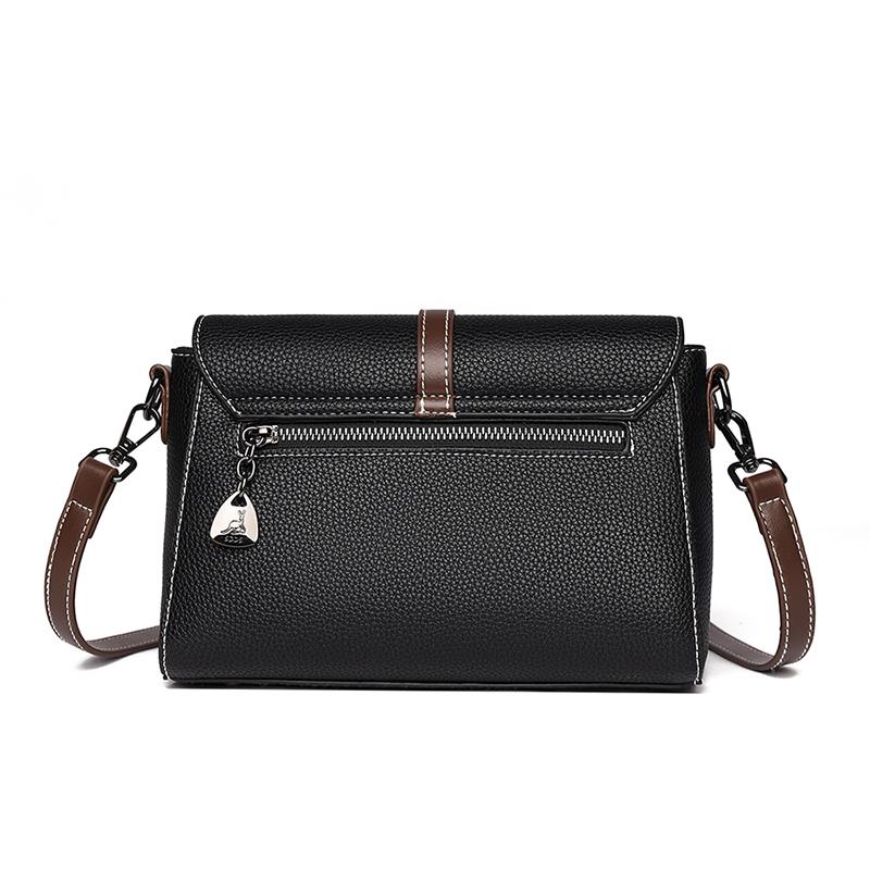 Malá crossbody kabelka vak Hlavní 100% pravá kůže Dámská taška přes rameno Jednobarevná Clutch Dámské tašky pro rok 2023