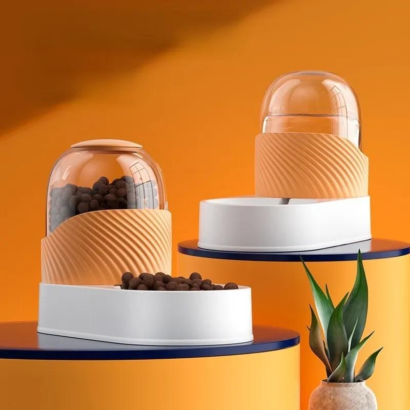 Katzenwasserbrunnen Automatischer Futternapf für Haustiere Katzennapf Hundenapf Slow Food Bowl Haustierbedarf Haustierzubehör Hundenapf