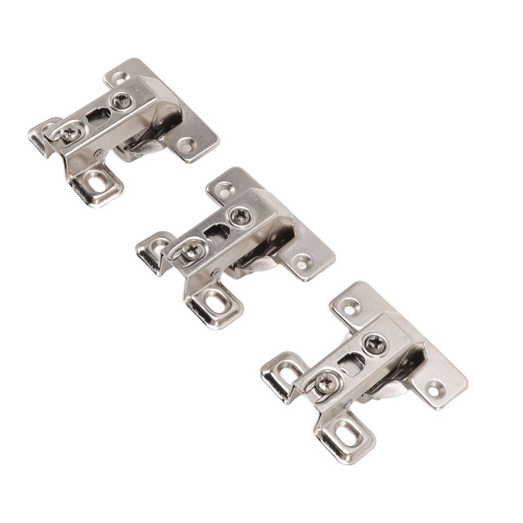 3Pcs Folding Hinges Zinc Alloy 180 Degree Integral Short Arm Hinge Set Hardware for Cabinet