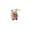 Pwichdn Cute Felt Wooden Elk Christmas Tree Hanging Pendant Craft Ornament Home Decor