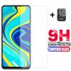 2 в 1 закаленное стекло для Xiaomi Poco X3 NFC Mi 9T Pro Redmi 7 8 9A 7A 8A 9A 9C K20 K30 Pro Note 7 8 8T 9S 9 Pro Max Экран Протекторная пленка для камеры Пленка