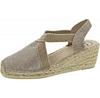 Women's Shoes Toni Pons Espadrille Cotton Fabric Triton Platinum