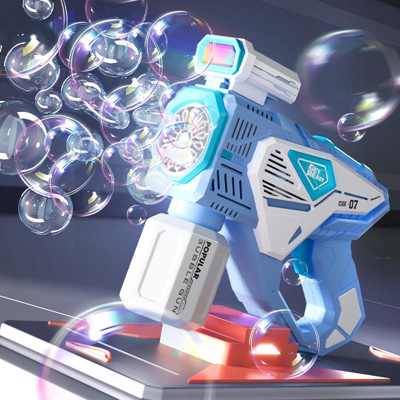 

2024 Electric Handheld Bubble Blower - Viral Toy for Kids