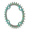 Bike Chainring 104BCD 32T Round Aluminum Alloy Positive Negative Tooth Disc for Mountain Bikes