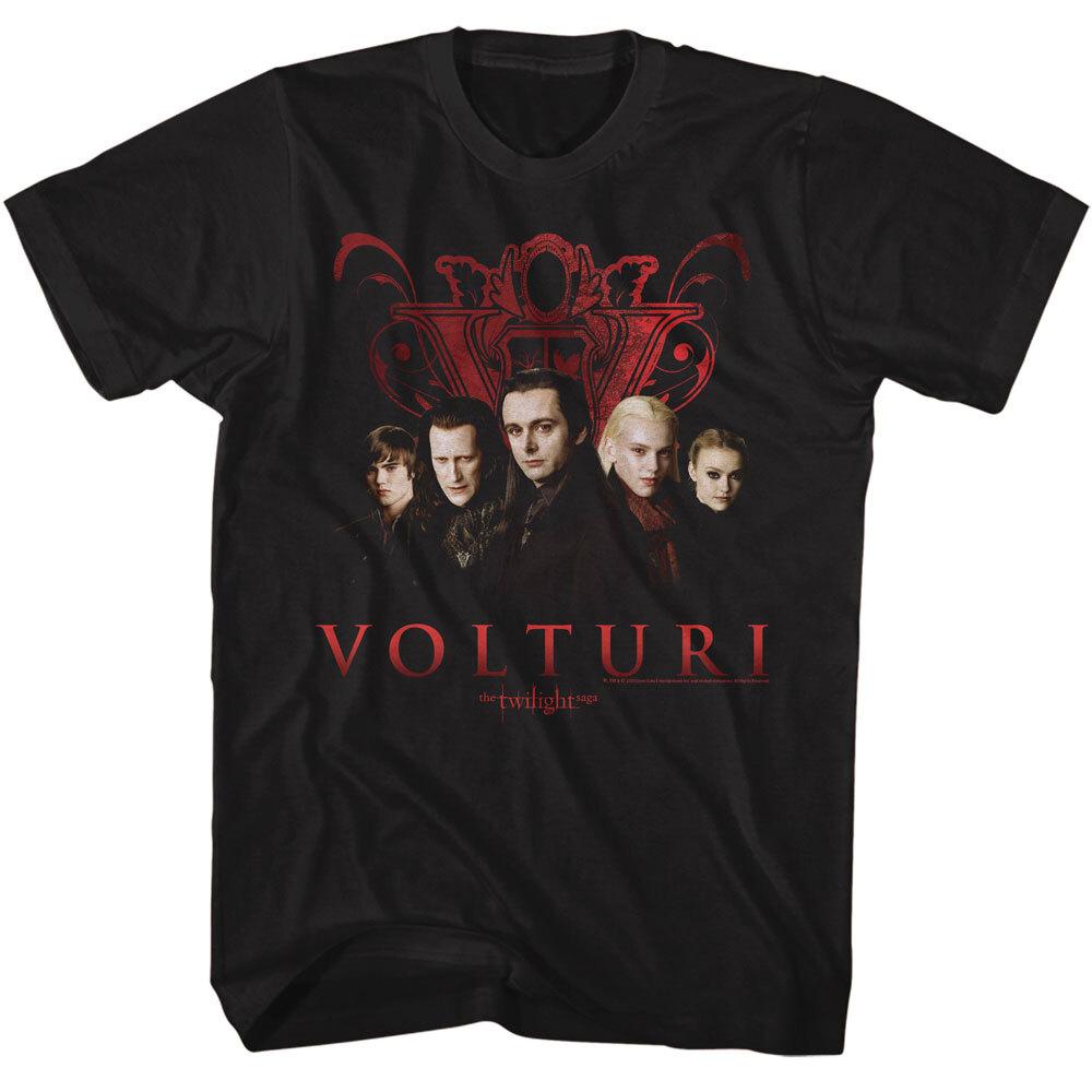 Twilight Movie T- Shirt VOLTURI GROUP Adult New Licensed Black Cotton SM5XL Unisex T-Shirt M