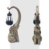 Elephant Statue Solar Light All-Weather IP44 Waterproof Solar Lamp Easy Installation Garden Patio Balcony Solar Lamp
