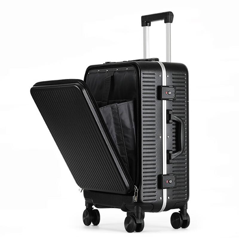 MIQELO 839 Front-Opening Business Carry-On Suitcase 20 Inch