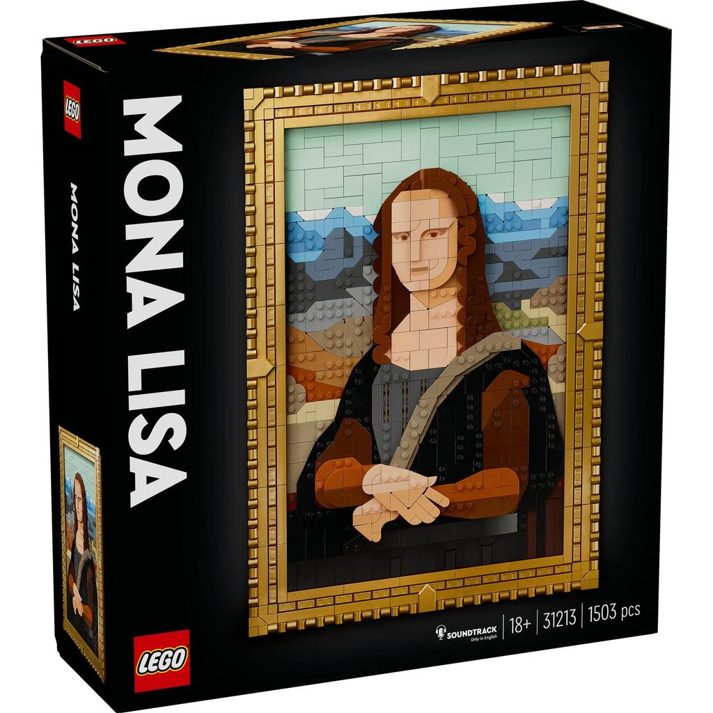 LEGO Lego Art Mona Lisa Toy Present Birthday Block Christmas Men Women Painting Art Interior Stylish Mother Father 31213