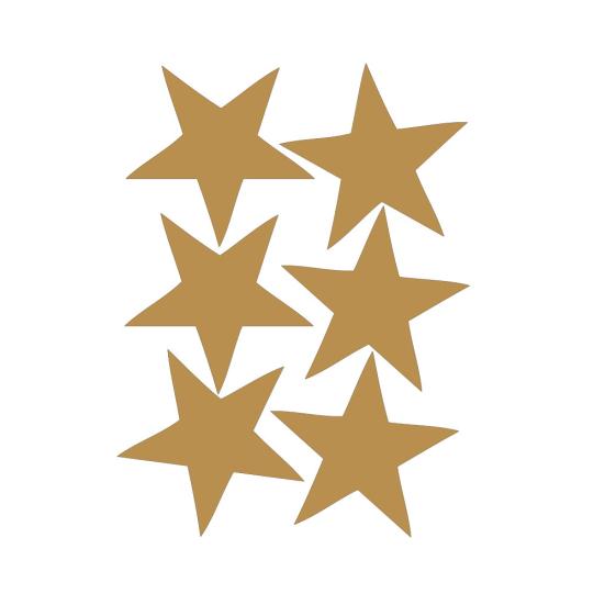 6/39 Piezas Pegatina de Pared Estrella Habitación Infantil Guardería Dormitorio Calcomanía Removible Decoración del Hogar