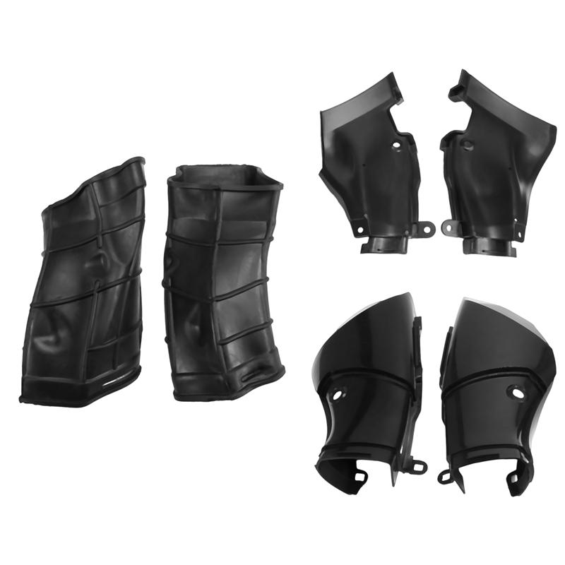 

Motorcycle Parts Side Panel Front Air Intake Cooler Cover Fairing Air Intake Hose For YZF R1 2009-2014 чёрный