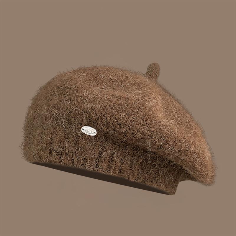 Ma Haimao Knit Beret Hat For Women Warm Fashion Autumn Chic Wearable