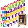 Voyyphixa 36 Sheets Large Letter Stickers 4 Inch Alphabet Stickers Vinyl Self-Adhesive Vinyl Stickers for Mailbox Presentation Door Truck Bulletin