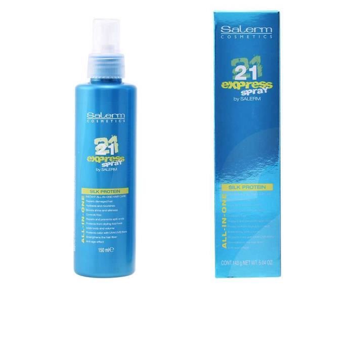 Care spray - Salerm - 21 EXPRESS - 150 ml - All hair types - Silk proteins