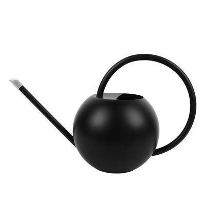 1000ml Watering Can Long Spout Watering Pot Stainless Steel Semi Open Top Plants Watering Can for