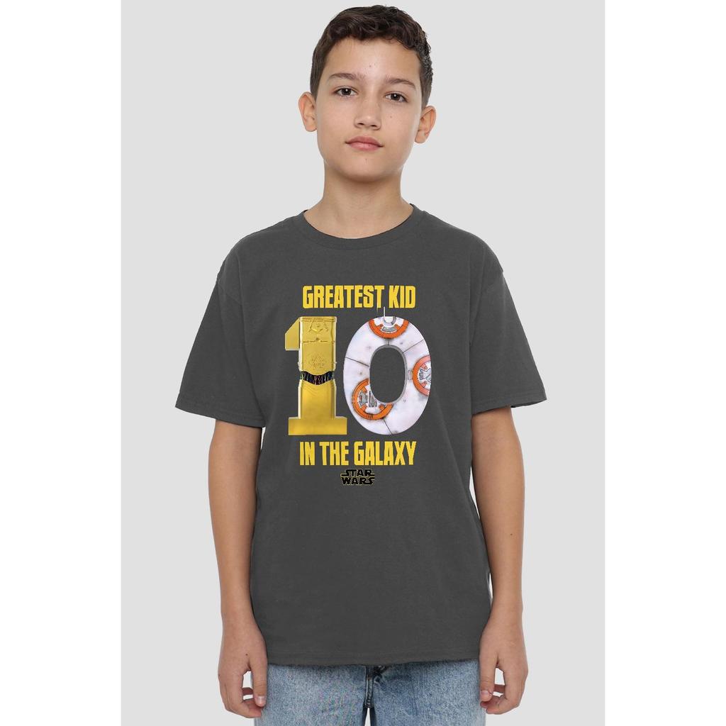 STAR WARS Childrens/Kids Greatest Kid C3PO BB-8 T-Shirt