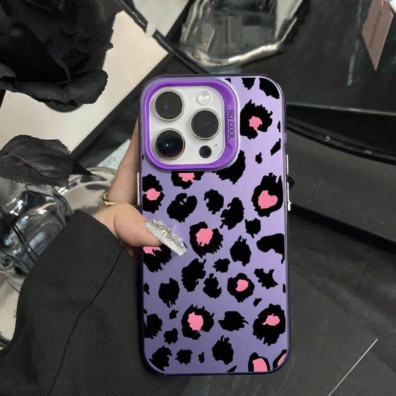 Retro Leopard Print Case for OPPO Reno 12 10 11 Pro 12F 11F 10 11 5G 8T Reno 7 4G 6 Lite 8 A60 A38 A57 A77 A78 A98 A79 5G Cover