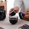 Portable Ceramic and Glass Travel Tea Set