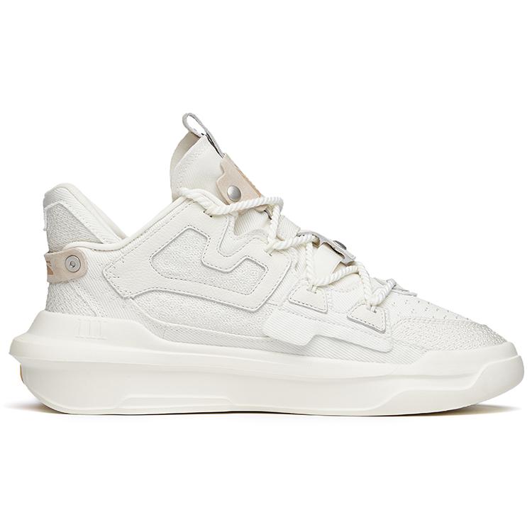 Anta Bastard Textile, Synthetic Leather Slip Resistant Cushioning Abrasion Resistant Lightweight Low Top 112138082S-1