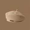 Autumn Winter New Sweet Cool Light Luxury Woolen Hats Fashion British Artist Style Retro Versatile Berets Caps for Women