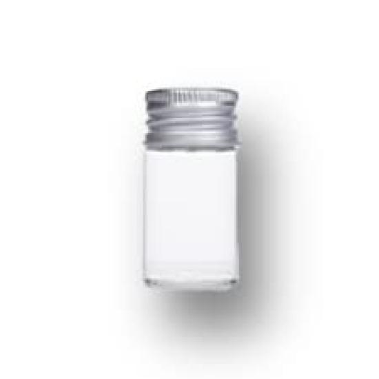 Hoshiumi Glass Miniature Glass Small Bottles for with Spiral Aluminum 22 x 40 7 Set of 10 Bottles, Bottles, Trinkets, Lids, Airtight, mm, ml,