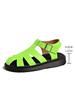 2026 Summer Plus Size Women's Buckle Thick Sole Comfortable Hollow Casual Sandals