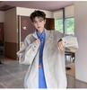 Meilade Men's Retro PU Leather Jacket - Autumn/Winter Trendy, High Street Loose Fit, Handsome Stand Collar Casual Outerwear