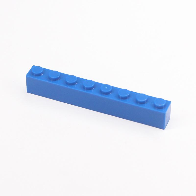 Small Particle Building Block Parts, Brick 1x8 Long Brick, Basic Accessories