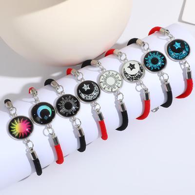 2024 Trendiges verstellbares geflochtenes elastisches Armband für Männer und Frauen